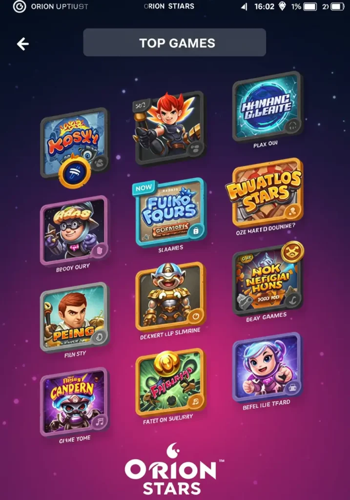 Orion Stars App